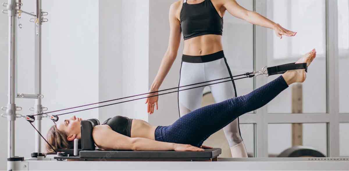 Pilates Reformer Training Ausführung